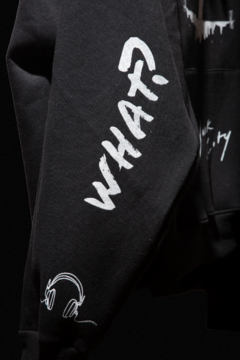 MANUK.HOODIE/001NYC>>black en internet