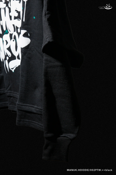 Imagen de MANUK.HOODIE/002.>>PTW BLACK