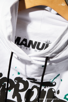 MANUK.HOODIE/002.>>PTW WHITE - tienda online