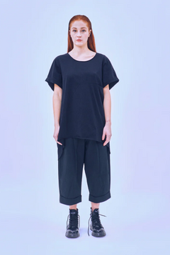 REMERA OVERSIZE PURASU BLACK