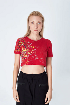 REMERA SHIMA CROPPED