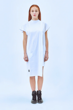 REMERA VESTIDO HAFU WHITE