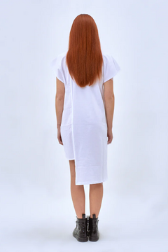 REMERA VESTIDO HAFU WHITE - Panni Margot