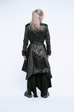 TRENCH FIREWALL BLACK SATIN - comprar online