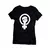 Camisa Feminina Baby Look Gato Feminista na internet