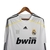 Camisa Retrô Real Madrid I 09/10 manga longa - Masculina Adidas - Branca com detalhes em preto e amarelo na internet