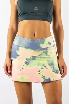 Pollera Short con bolsillo - Print - Yazuka - Emporio Fitness