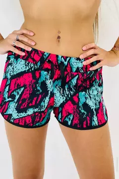 Short running sarga - Estampado S - Yazuka - comprar online