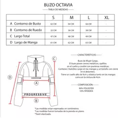 Buzo cargo Microfibra Plana - Octavia - Progressive en internet