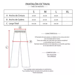 Pantalon recto Microfibra Plana- Octavia - Progressive - Emporio Fitness