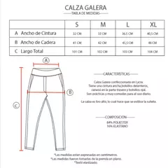 Calza Lycra con bolsillos tiro alto - Galeras-Progressive en internet