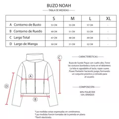 Buzo Rustico cuello Poleron - Noah - Progressive en internet