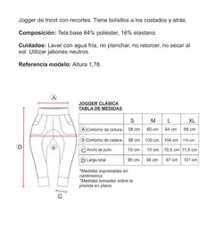 Capri Jogger con Bolsillos - Clasico - Progressive - Emporio Fitness