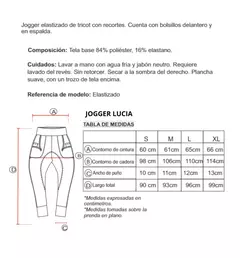 Imagen de Jogger Lycra - Lucia - Progressive