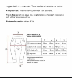 Jogger Lycra Clasic Progressive en internet