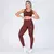 Legging Clássica + Top Liss Jacquard Felina Chocolate