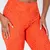 Legging Clássica + Top Liss Jacquard Felina Laranja - Liss Fitness