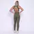 Legging Clássica + Top Liss Suplex Poliamida Verde Militar - comprar online