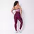 Legging Clássica + Top Julia Bicolor Compressão Uva e Roxo Claro - comprar online