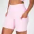 Short Bolso + Top Carol Suplex Poliamida Rosa Candy - Liss Fitness