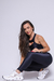 Legging Clássica + Top Andressa Compressão Preto - Liss Fitness