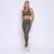 Legging Clássica + Top Liss Suplex Poliamida Verde Militar