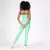 Legging Clássica + Top Julia Suplex Poliamida Verde Candy - comprar online