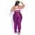 Legging Clássica + Top Luiza Bicolor Compressão Uva e Roxo Claro - comprar online