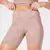 Short Clássico + Top Nath Jacquard Felina Champagne - Liss Fitness