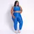 Legging Clássica + Top Valquíria Compressão Azul Índigo