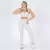 Legging Clássica + Top Liss Jacquard Felina Off-White