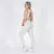 Legging Clássica + Top Liss Jacquard Felina Off-White na internet