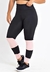 Calça Detalhe Rosê Legging Fintess Preta | REF: LX145 - comprar online