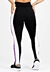 Calça Listra Lateral Branco e Roxo Legging Metamorfose | REF: MTF5 - Moda Fitness e Moda Casual- Endorfit