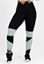 Cropped Em Tela + Calça Legging Com Detalhe Verde Conjunto Metamorfose | REF: MTF26 - Moda Fitness e Moda Casual- Endorfit