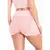 Short Saia Corrida Liso Rose REF: LX230 - comprar online