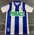 Camisa Retrô Deportivo La Coruna 1999/2000 - Listrado em Azul e Branco