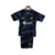 Kit Infantil Barcelona Goleiro Nike 23/24 - Preto com detalhes em branco