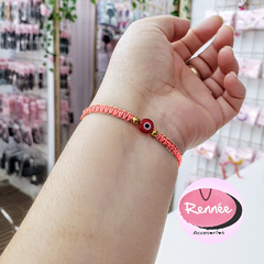 PULSERA TEJIDA OJO TURCO - tienda en línea