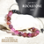 Pulsera AGATHA VENA DE DRAGON FUCSIA - comprar online