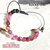 Pulsera AGATHA VENA DE DRAGON FUCSIA en internet