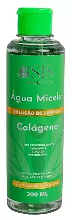 ÁGUA MICELAR COLÁGENO SIS MAKE UP