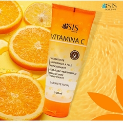 SABONETE FACIAL VITAMINA C SIS MAKE UP