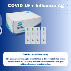 COVID 19 + Influenza Ag - 25 Unidades