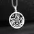 Colar Tetragrammaton Vazado - Estrela Flamigera - Aço Inox - comprar online