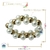 Pulseira Tripla Champagne com Ouro (UN) - comprar online