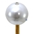 Vareta Bola Pérola Natural M com Strass 26x4mm (1un) - comprar online