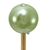 Vareta Bola Pérola Verde com Strass 26x4mm (1un) - comprar online