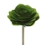 Vareta Flor de Madeira Verde Folha Mini 26x4mm (1un) - comprar online