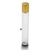 Vidro Rollon 10ml Transparente com Tampa Ouro (1un)